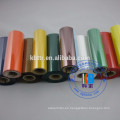 Cinta de TTR productos en caliente código de barras materiales de impresión cinta de color verde clásico